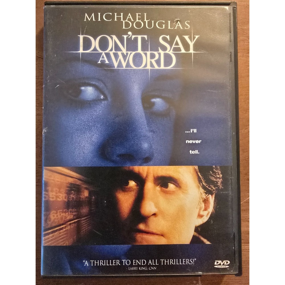 Don't Say a‎ Word (DVD, 2002), Murphy, Douglas, Excellent Condition